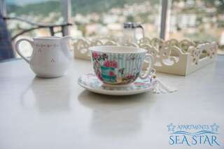 Апартаменты Sea Star Apartment Добра-Вода Апартаменты Делюкс-15