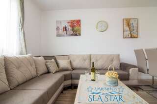 Апартаменты Sea Star Apartment Добра-Вода Апартаменты Делюкс-28